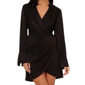 Adrianna Papell Satin Cocktail Evening Party Dress Style # AP1D105159 Sz 6 NWT